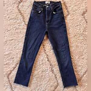 Agolde Dark Blue Skinny Jeans